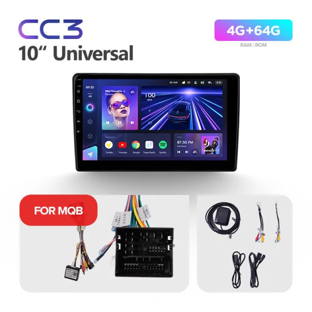 10.2" Universal CC3 For Volkswagen & Skoda - Image 3