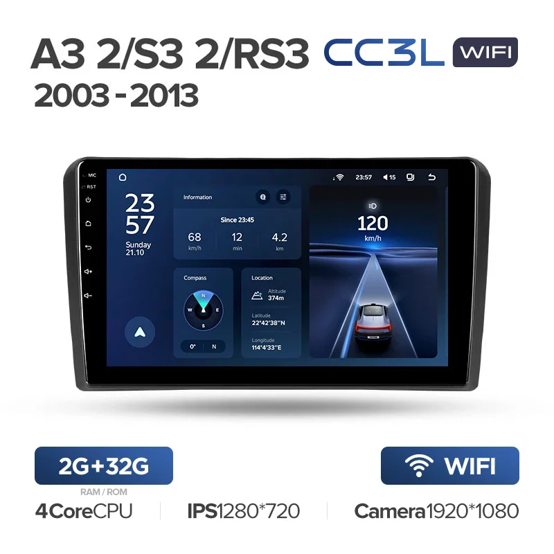 Audi A3 2 8P (2003-2013) / S3 2 (2006-2012) RS3 1 (2011-2012) - Image 9