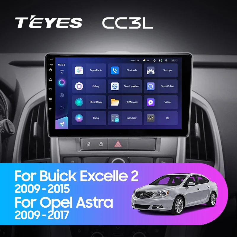 Buick Excelle 2 (2009-2015) / Opel Astra J (2009-2017)