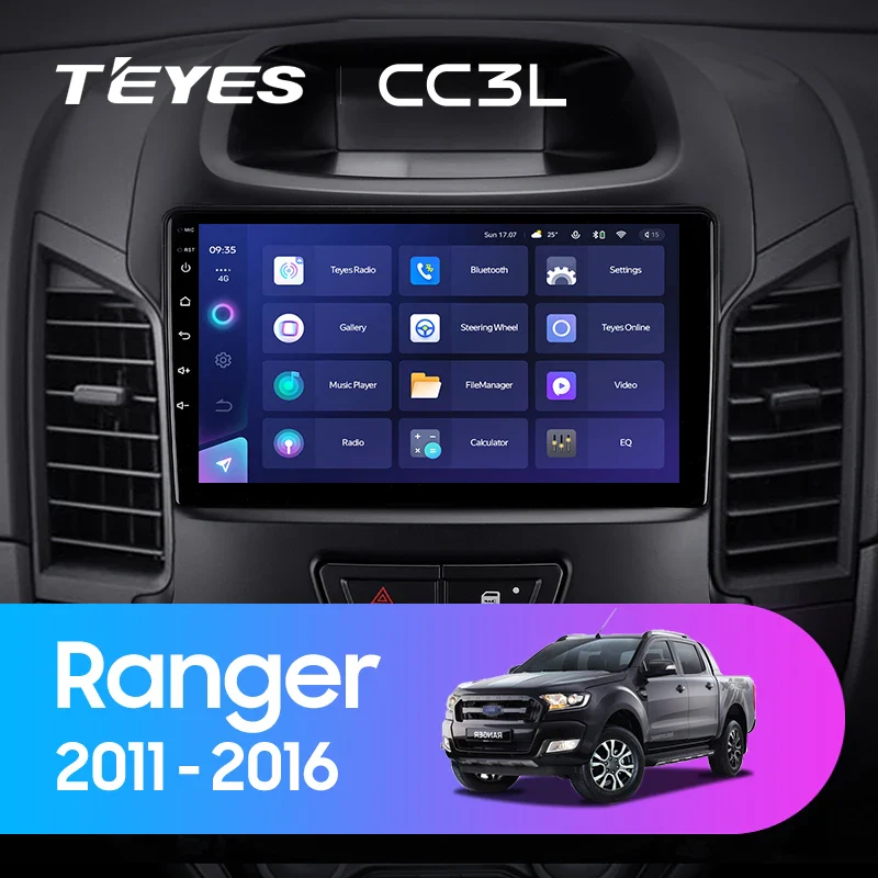 Ford Ranger (2011-2016) Right hand drive