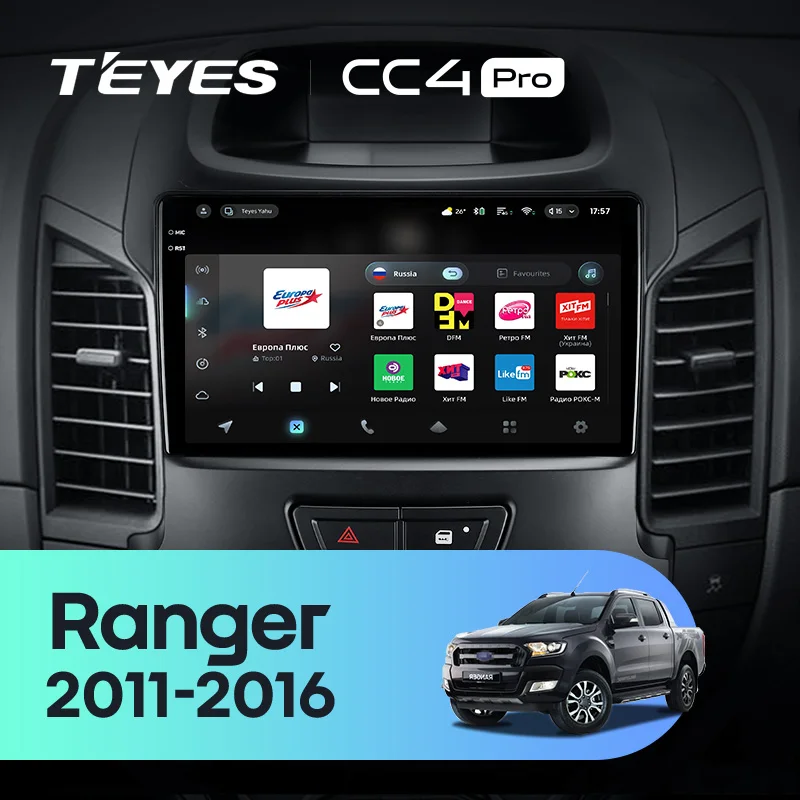 Ford Ranger (2011-2016) Right hand drive