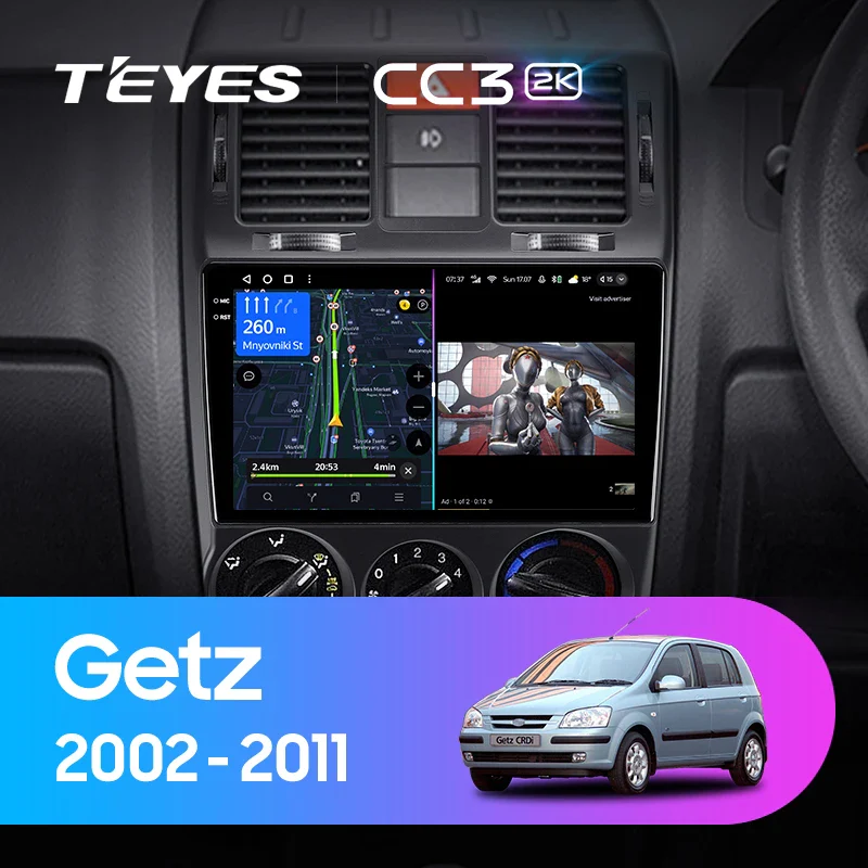 Hyundai Getz 1 (2002-2011) Right hand driver