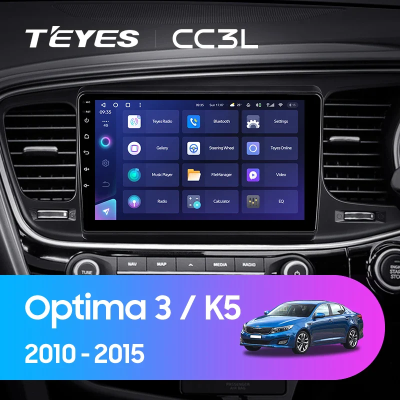Kia Optima 3 K5 TF (2010-2015) Right Hand Drive