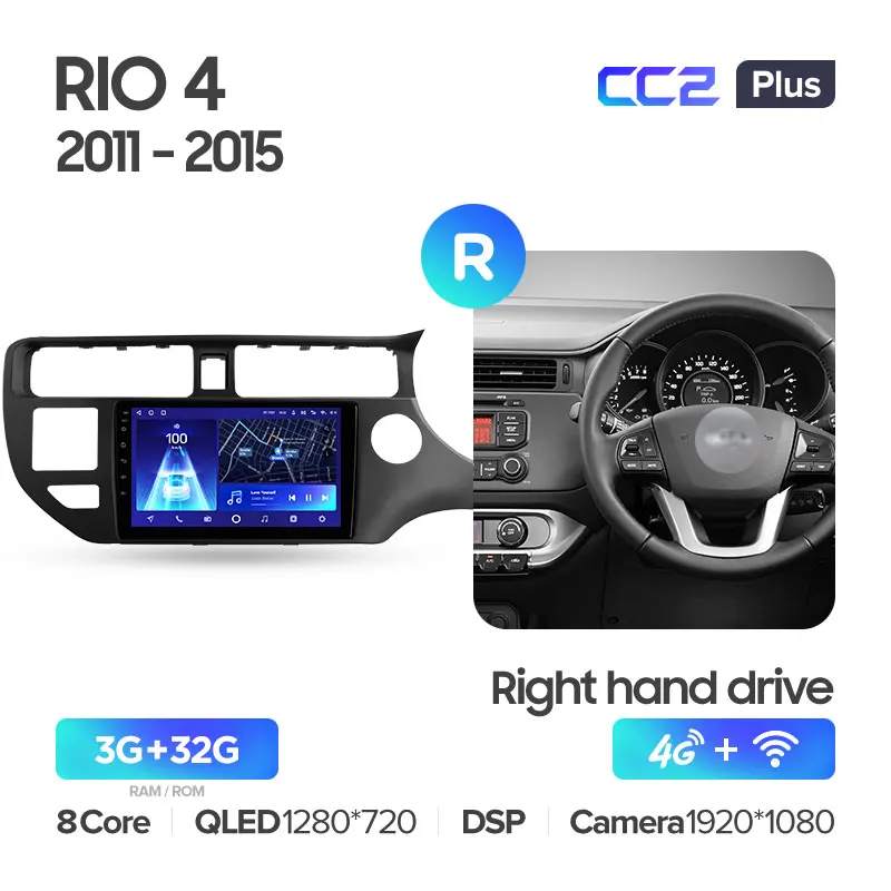 Kia RIO 4 K3 (2011-2015) Right Hand Drive - Image 4