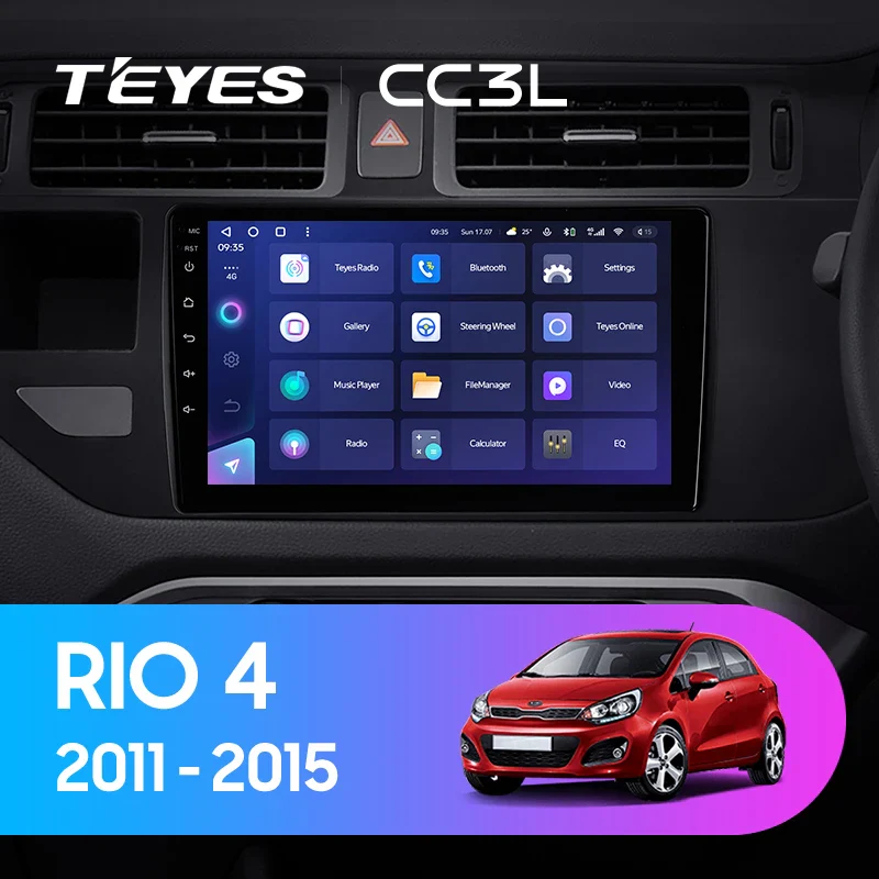 Kia RIO 4 K3 (2011-2015) Right Hand Drive