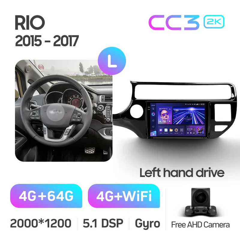 Kia RIO 4 K3 LHD RHD (2015-2017) - Image 10