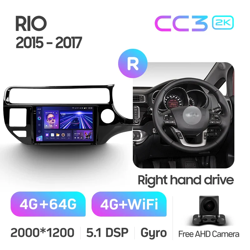 Kia RIO 4 K3 LHD RHD (2015-2017) - Image 6