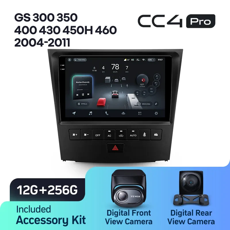 Lexus GS300 S190 GS350 GS400 GS430 GS450h GS460 GS 300 III 3 350 400 430 450h 460 (2004-2011) - Image 9