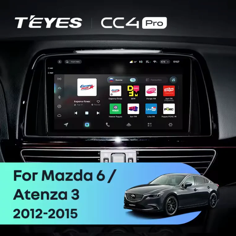 Mazda 6 Atenza 3 GJ (2012-2015)