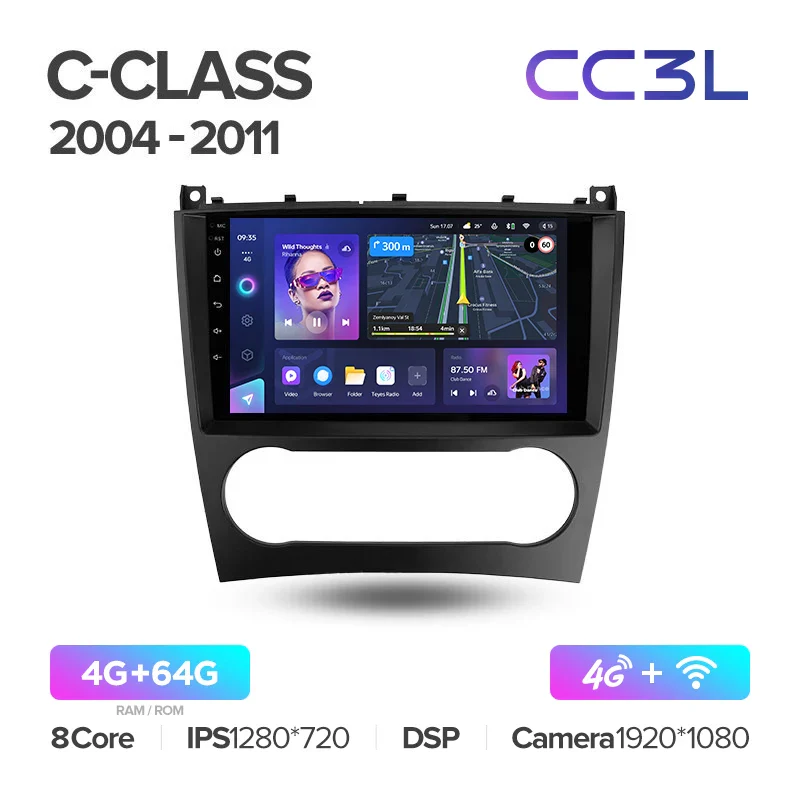 Mercedes Benz C-Class C Class W203 W209 C180 C200 CL203 C209 A209 (2004-2011) - Image 7