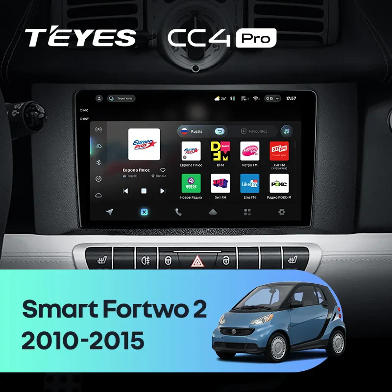 Mercedes Benz Smart Fortwo 2 (2010-2015)