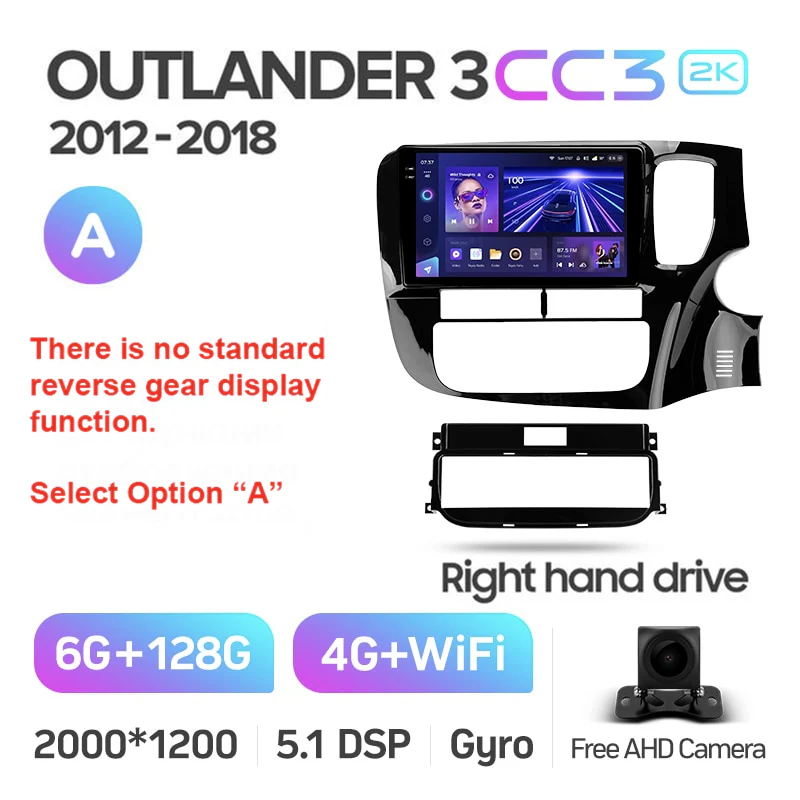 Mitsubishi Outlander 3 GF0W GG0W (2012-2018) Right Hand Drive - Image 8