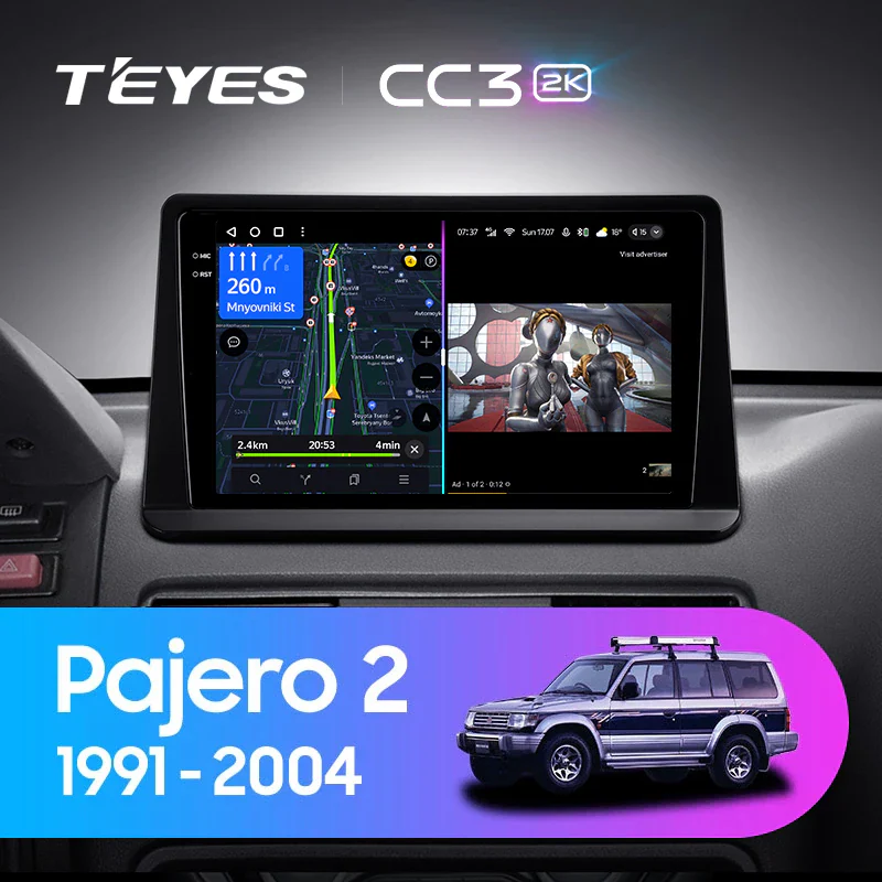 Mitsubishi Pajero 2 V30 V40 V20 (1991-2004)