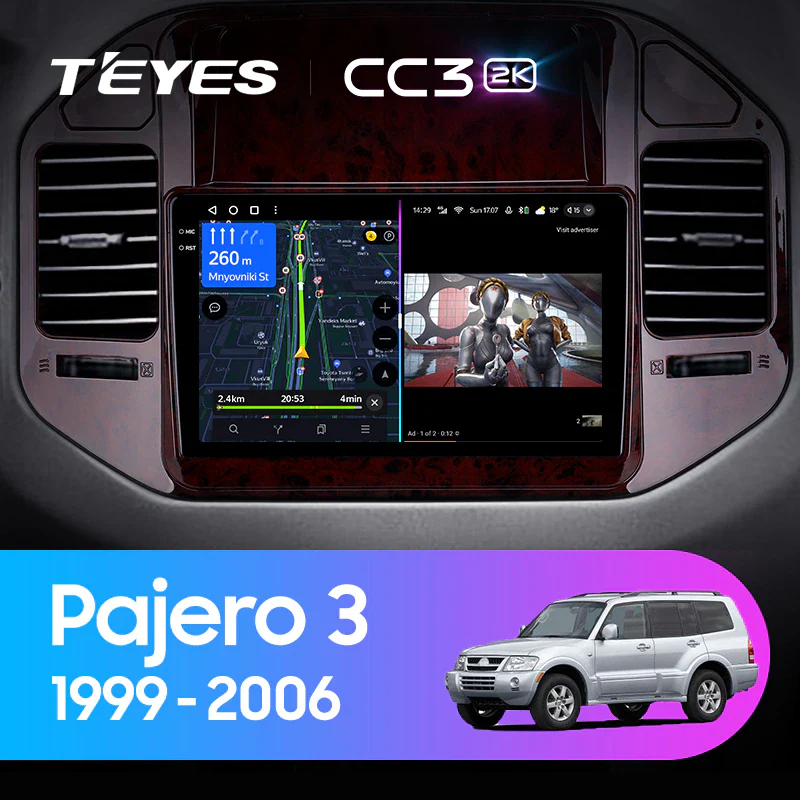 Mitsubishi Pajero 3 / Montero / Shogun V70 V60 (1999-2006)