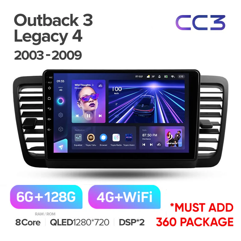 Subaru Outback 3 Legacy 4 (2003-2009) Right Hand Drive - Image 5