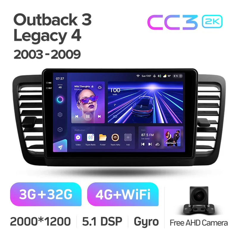 Subaru Outback 3 Legacy 4 (2003-2009) Right Hand Drive - Image 6