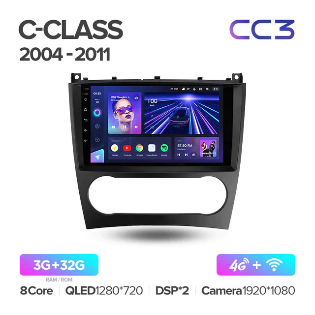 Mercedes Benz C-Class W203 C180 C200 CL203 (2004-2011) - Image 4