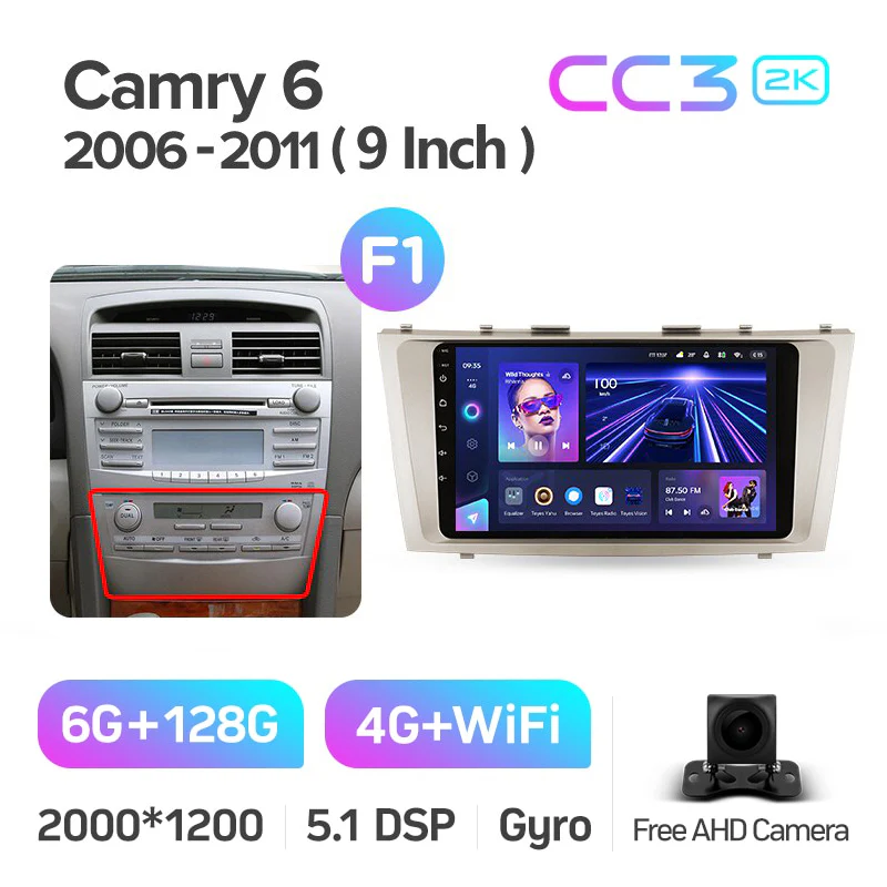 Toyota Camry / Solara 6 XV 40 50 / Aurion GSV40 (2006-2011) - Image 8