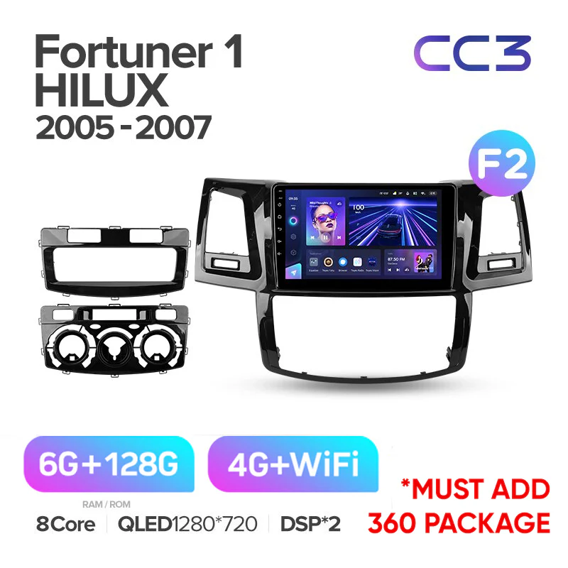 Toyota Fortuner 1 AN50 AN60 / HILUX Revo Vigo (2008-2014) - Image 10