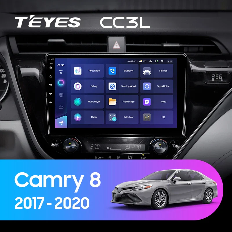Toyota Camry 8 XV 70 (2017-2020) LHD