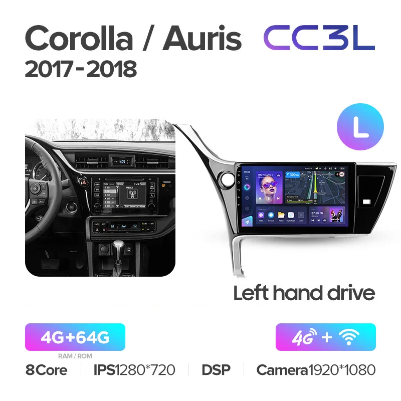 Toyota Corolla 11 / Auris LHD & RHD (2017-2018) - Image 6