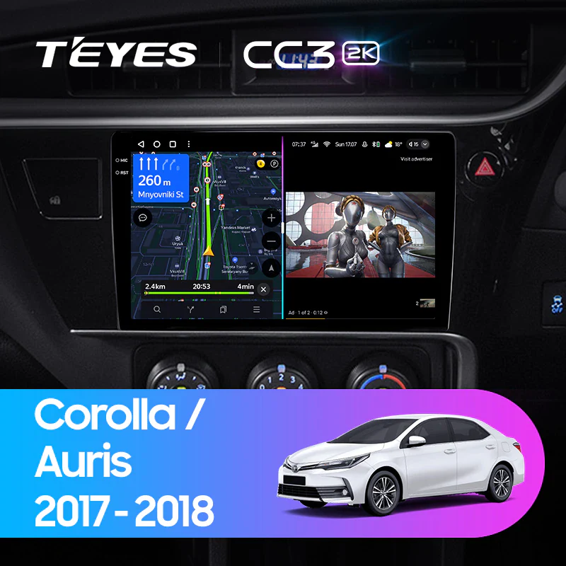 Toyota Corolla 11 / Auris LHD & RHD (2017-2018)