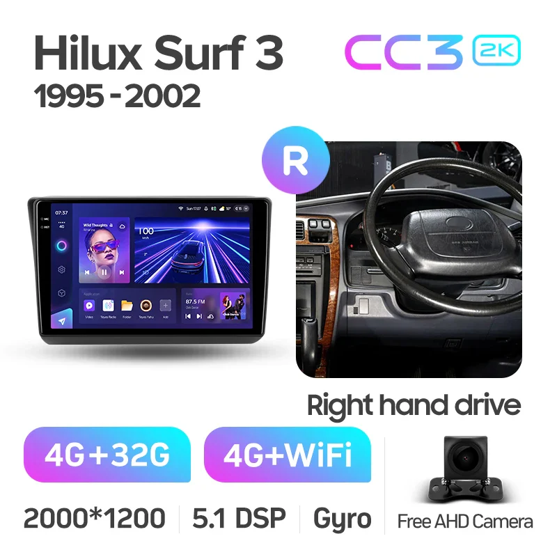 Toyota Hilux Surf 3 N180 (1995-2002) Right Hand Drive - Image 5