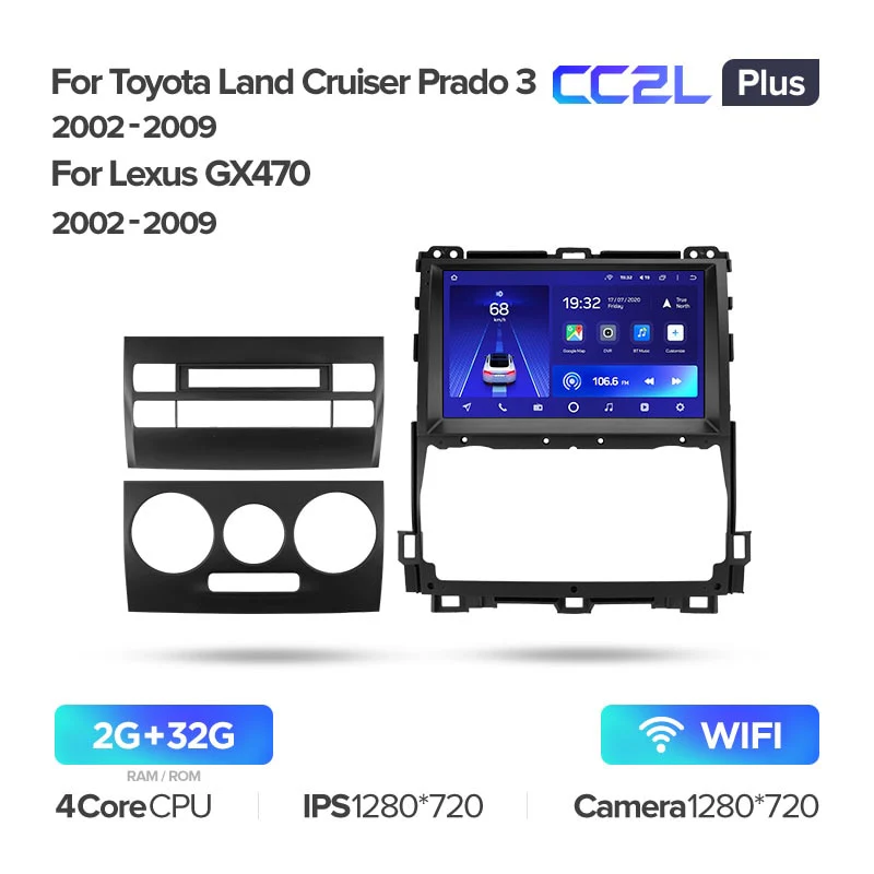 Toyota Land Cruiser Prado 120 3 III / Lexus GX470 GX 470 J120 (2002-2009) - Image 6