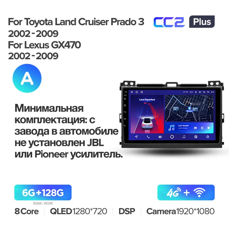 Toyota Land Cruiser Prado 120 3 III / Lexus GX470 GX 470 J120 (2002-2009) - Image 6