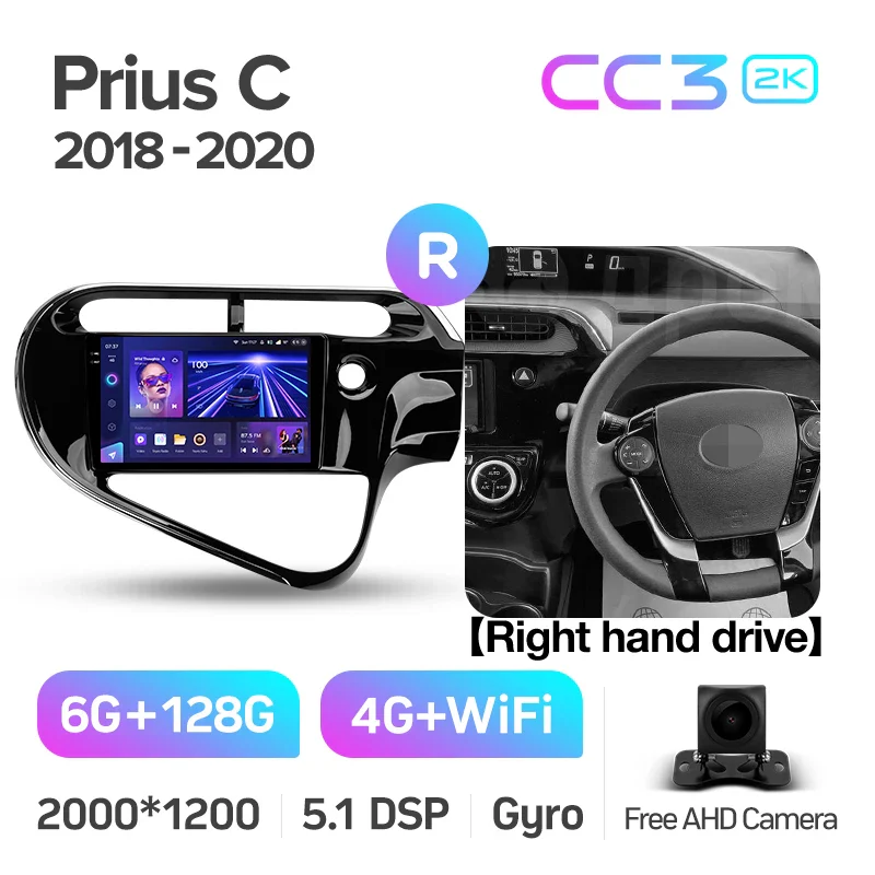 Toyota Prius C (2018 - 2020) Right Hand Driver - Image 7