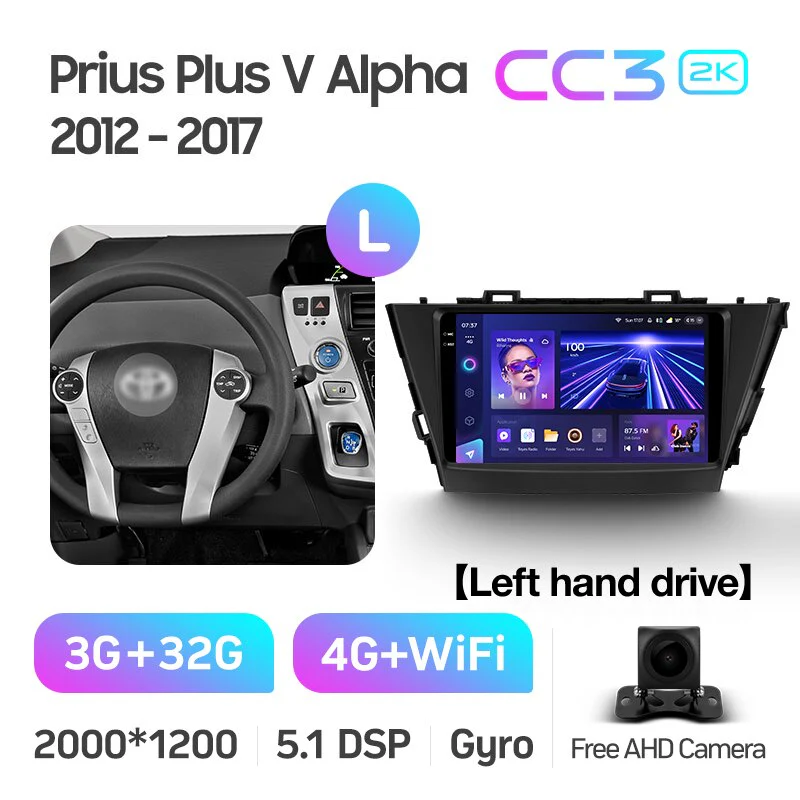 Toyota Prius Plus V Alpha (2012-2017) LHD & RHD - Image 6