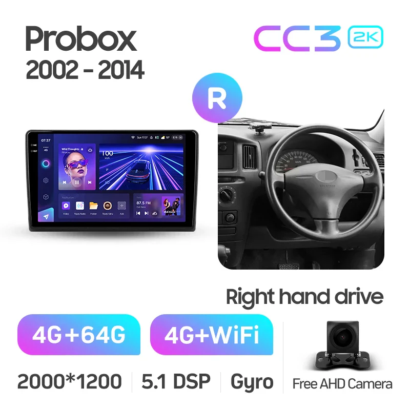 Toyota Probox XP50 XP50 XP160 (2002-2014) Right Hand Drive - Image 7