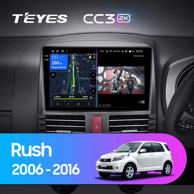 Toyota Rush J200 1 / Daihatsu Terios (2006-2016)