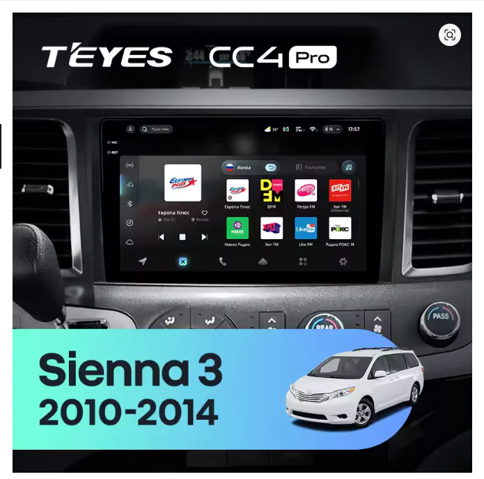 Toyota Sienna 3 XL30 (2010-2014)