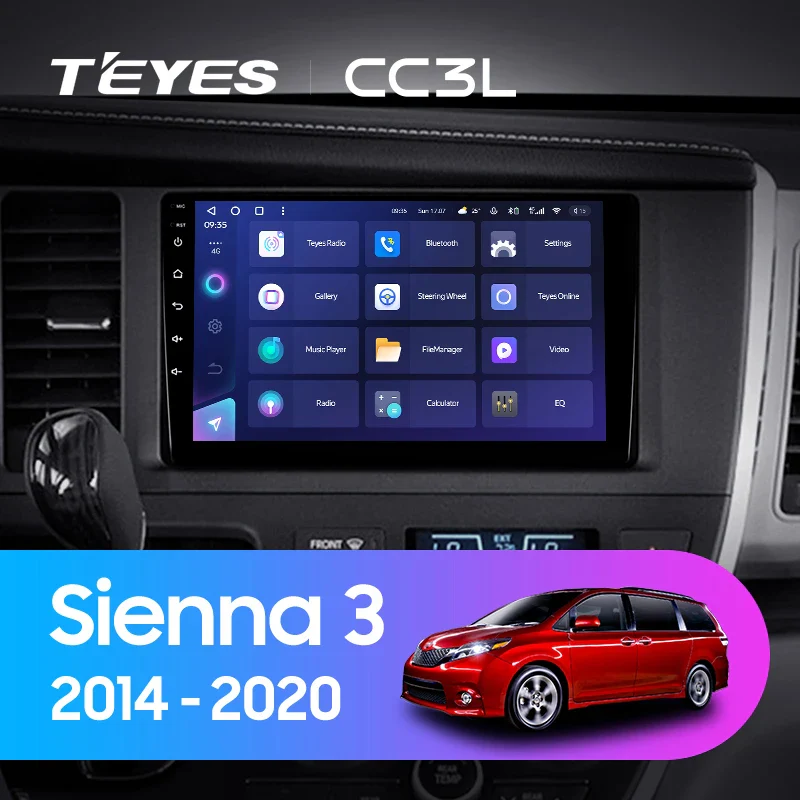 Toyota Sienna 3 XL30 (2014-2020)