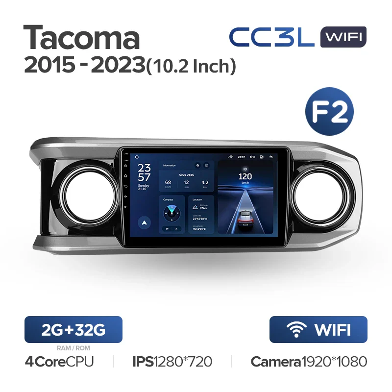 Toyota Tacoma N300 (2015-2023) 9" & 10.2" - Image 7