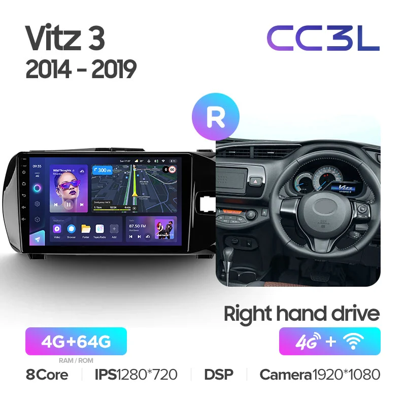Toyota Vitz 3 III XP130 (2014-2019) Right hand drive - Image 7